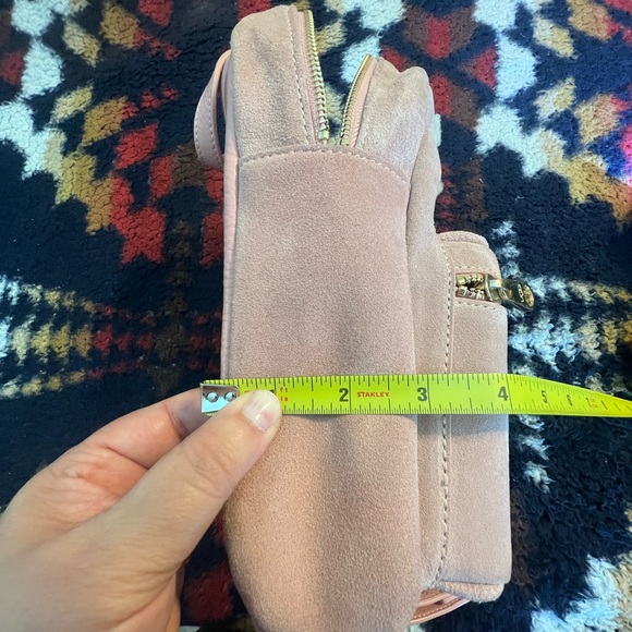 UGG suede backpack with sheepskin logo - Picture 9 of 17